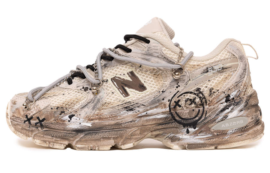 New Balance New Balance NB 530 Slip Resistant, Abrasion Resistant, Breathable Low top Running Shoes Unisex Khaki