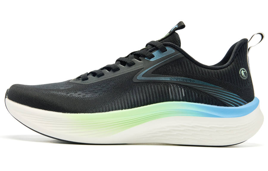 QIAODAN Light Speed 5.0 Low top Q LITESPEED Technology Casual Training Sprint Running Shoes Men's Black