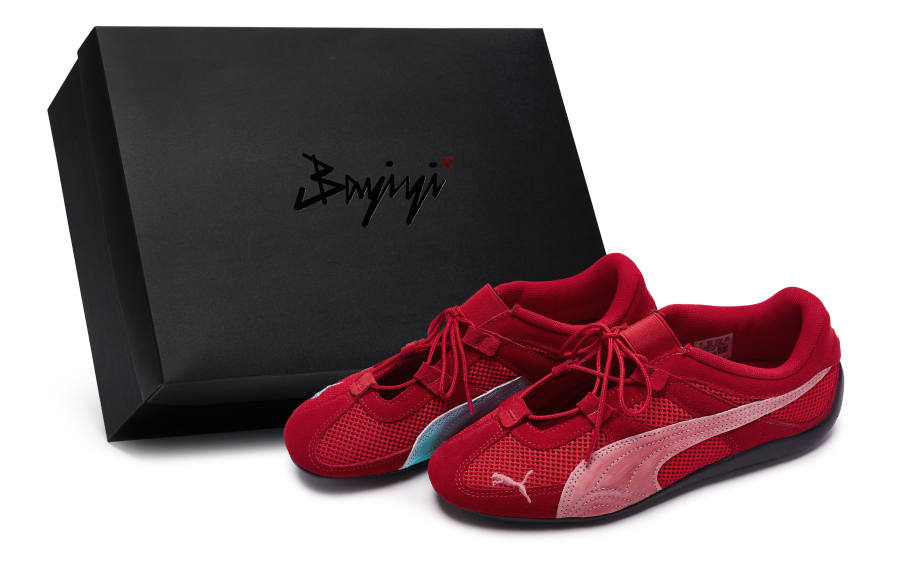 PUMA Speedcat Go Strawberry Mint Candies Slip Resistant Abrasion Resistant Slip Resistant Abrasion Resistant Low top