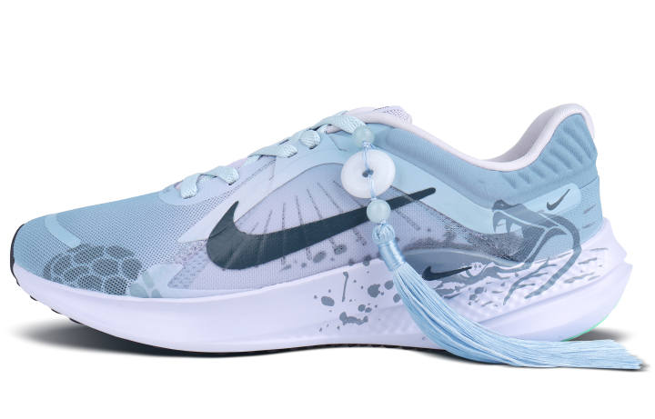 Nike Nike Quest 5 Low top Running Shoes Men's Light Blue