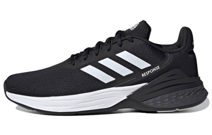 Adidas Adidas Response Fabric Cushioning Slip Resistant Cushioning Slip Resistant Low top Running Shoes Men's Black White