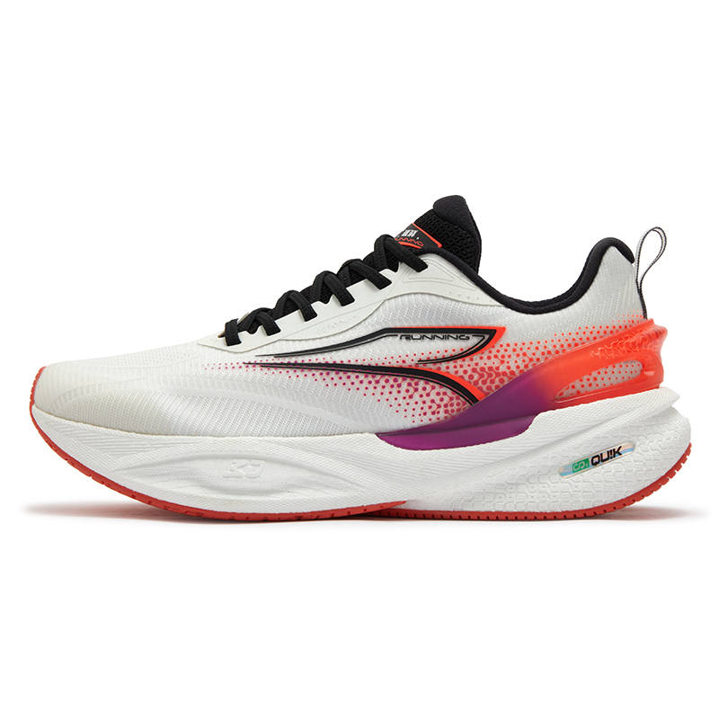 361° Surge CQT 2.0 Slip Resistant Abrasion Resistant Low top Casual Running Shoes Men's White