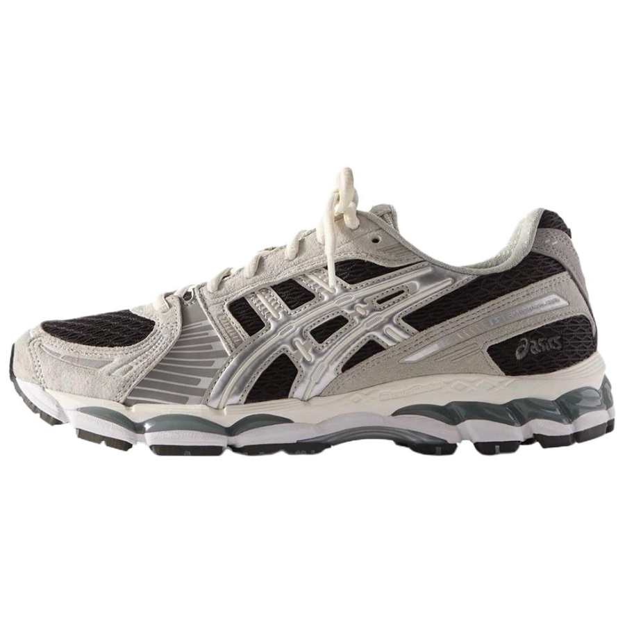 ASICS KITH x ASICS GEL Kayano 12.1 Abrasion Resistant Low top Casual Running Shoes Unisex Gray Black