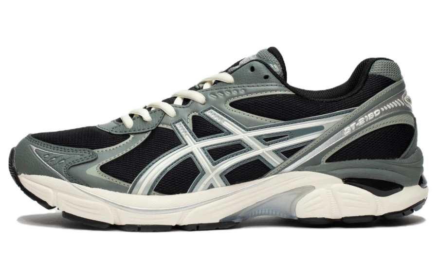 ASICS GT 2160 Cushioning Abrasion Resistant Cushioning, Wear Resistant Low top Running Shoes Unisex Black Gray