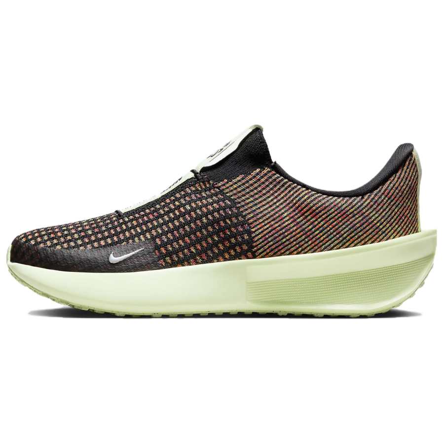 Nike Nike Interact Run Cushioning Lightweight Low top Running Shoes Women's Black Orange
