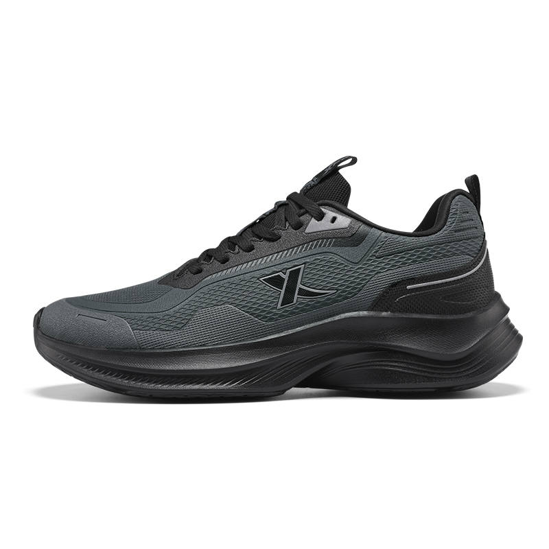 XTEP Darth Vader Comfortable Cushioning Slip Resistant Abrasion Resistant Breathable Low top Running Shoes Men's