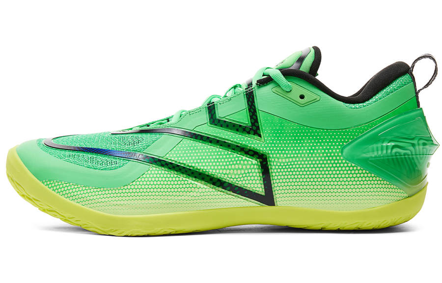 PEAK Taichi General Cushioning Slip Resistant Abrasion Resistant Impact Resistant Basketball Shoes Men's Irish Green
