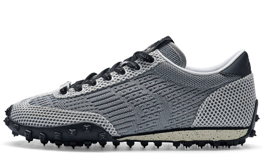 Kappa Lightweight And Breathable Low top Running Shoes Women's Gray Black
