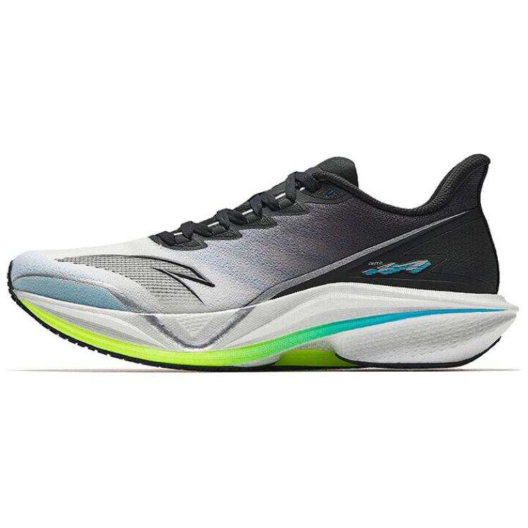Anta Low top Nitrogen Technology Casual Training Physical Fitness Test & Exam Running Shoes Men's Black White Blue