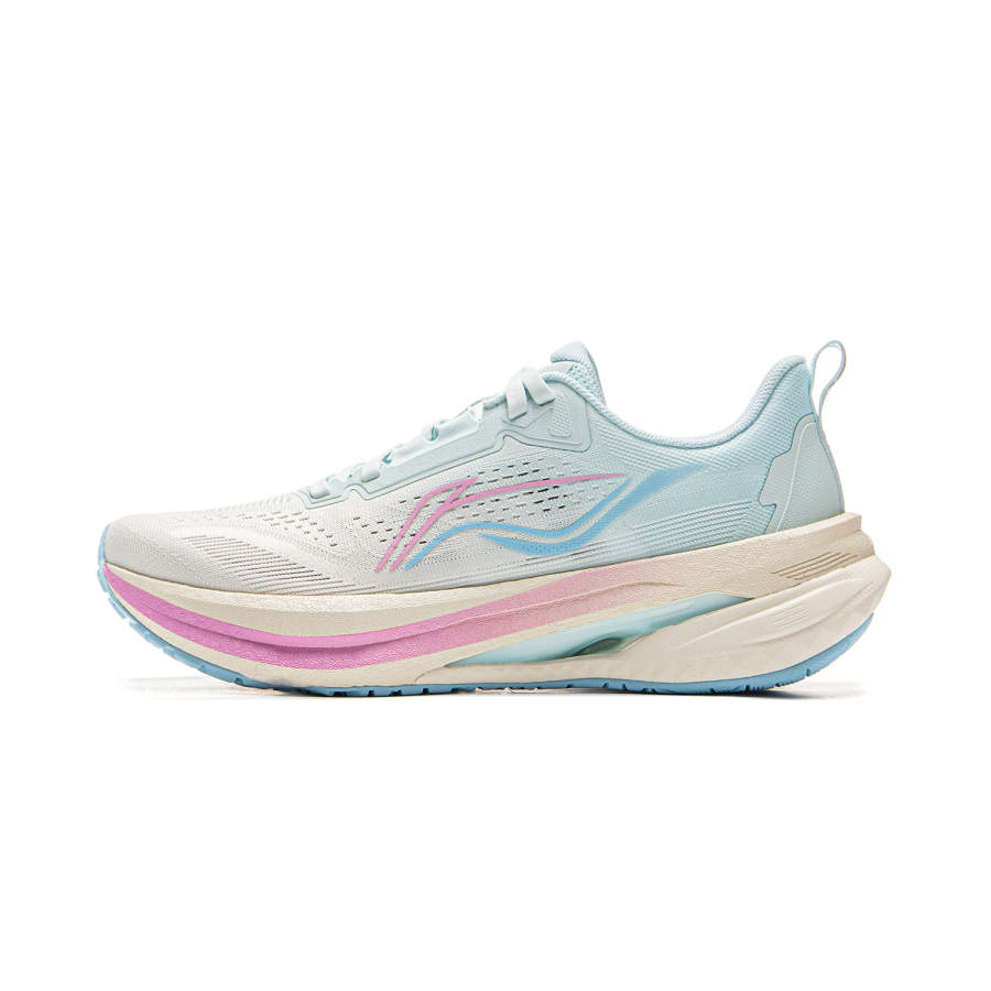Li-Ning Li Ning 5S 5.0 Textile, Top Grain Cow Leather Low top Training Physical Fitness Test & Exam Running Shoes Women's