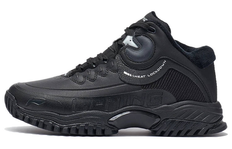Li-Ning Li Ning Baohe Lite Fleece Lined Trendy Cushioning Slip Resistant Abrasion Resistant Thermal Reflective