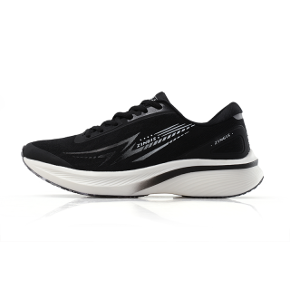 ZINGIS Slip Resistant Abrasion Resistant Slip Resistant Abrasion Resistant Mid top Running Shoes Unisex Black Horse
