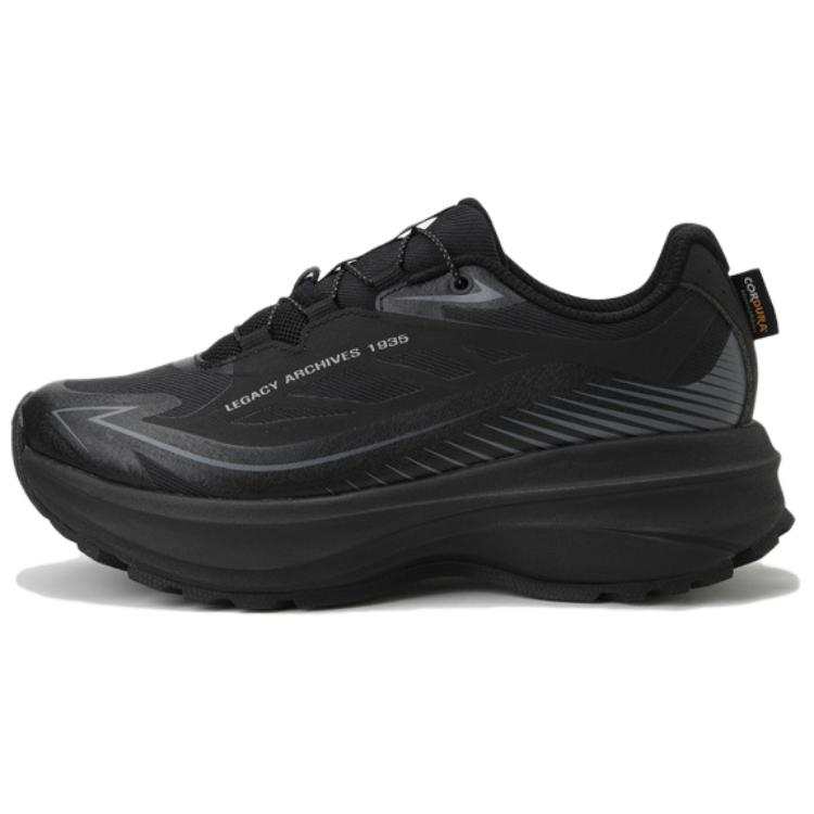 DESCENTE Low top City Commuting Running Shoes Unisex Black