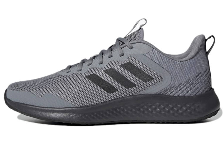 Adidas Adidas Fluidstreet Trendy Slip Resistant Low top Running Shoes Men's Gray Black