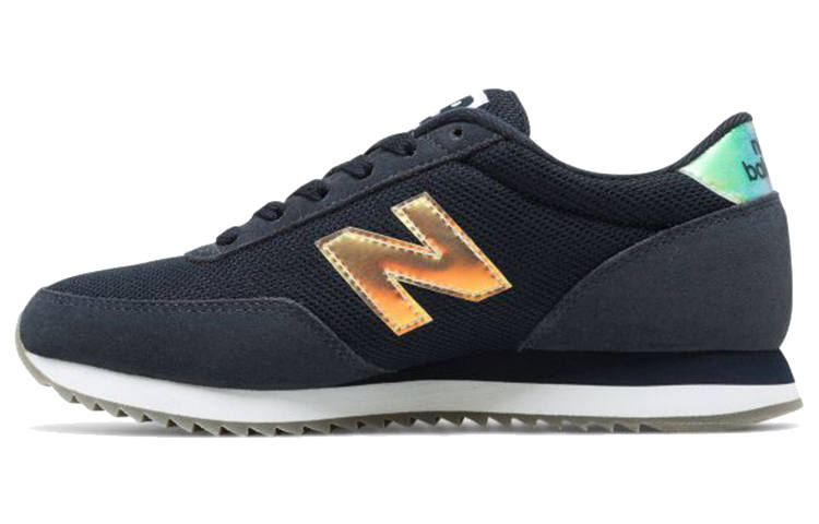 New Balance New Balance NB 501 Comfortable Fabric Cushioning Abrasion Resistant Breathable Low top Running Shoes Women's Dark Blue