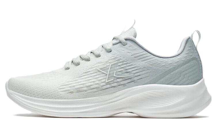 XTEP Shuyue2.0 Slip Resistant Cushioning Abrasion Resistant Low top Running Shoes Men's Gray