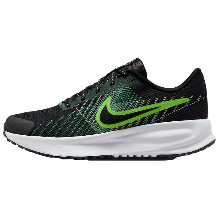 Nike Nike RUN DEFY Cushioning Breathable Support Lightweight Running Shoes Unisex Black Green