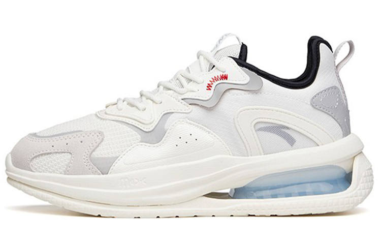 Anta Casual Slip Resistant, Abrasion Resistant, Breathable Low top Running Shoes Men's Floating Cloud Gray