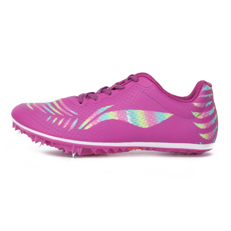 Li-Ning Li Ning Slip Resistant, Abrasion Resistant, Breathable Low top Running Shoes Unisex Purple