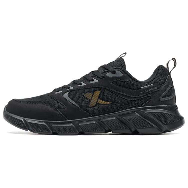 XTEP XTEP Coverage Slip Resistant Coverage Slip Resistant Low top Casual Running Shoes Men's Black