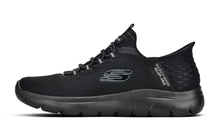 Skechers Summits Slip Ins Tennis Shoes Flash Technology Fabric Abrasion Resistant Breathable