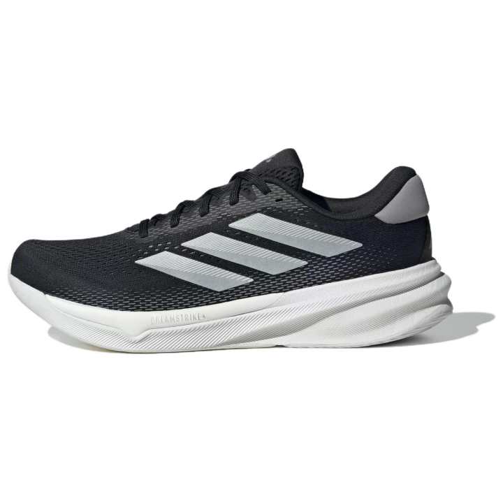 Adidas Adidas Supernova Stride 2 Abrasion Resistant Support Low top Sprint Running Shoes Men's Black