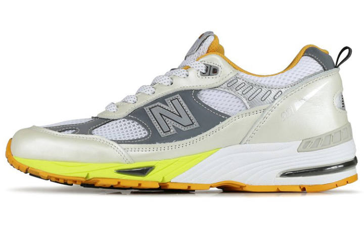 New Balance 991 Aries x 991 New Balance Made In England 'Orange Silver'