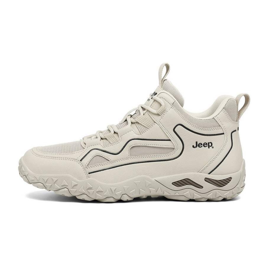 Jeep Fabric Cushioning Breathable Rebound Lightweight Low top Casual Shoes Men's