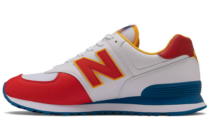 New Balance 574 David Sunflower Seeds x New Balance 'Blue Munsell White'