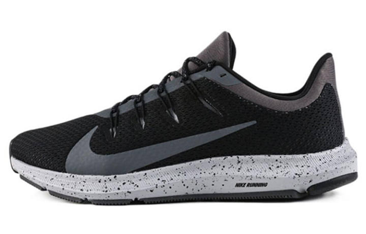 Nike Nike Quest 2 Cushioning Slip Resistant Cushioning Slip Resistant Low top Casual Running Shoes Men's Black