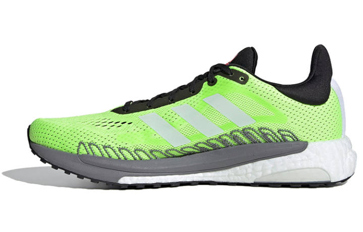 Adidas Adidas Solar Glide 3 Running Shoes Men's Low Top Green/Gray/Black