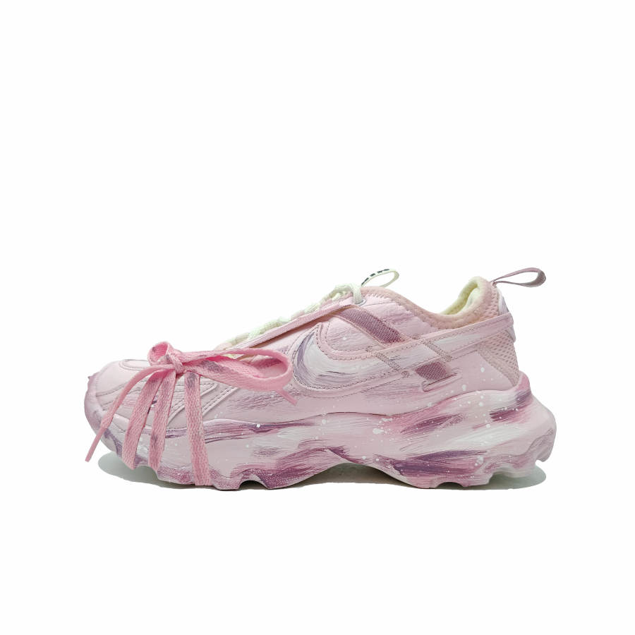 Nike Nike TC 7900 Old Misty Cherry Blossom Slip Resistant Abrasion Resistant Low top Casual Shoes Women's Pink