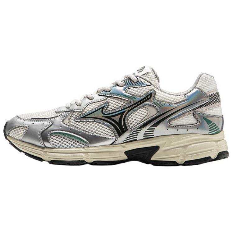 Mizuno Speed 2K Low top Casual Training Long Distance Running Sprint City Commuting Running Shoes Unisex White Silver