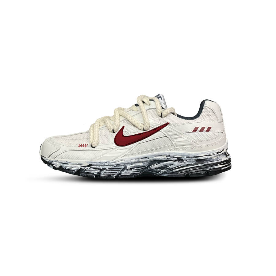 Nike Nike Initiator Cushioning, Wear Resistant Low top Running Shoes Men's Red White