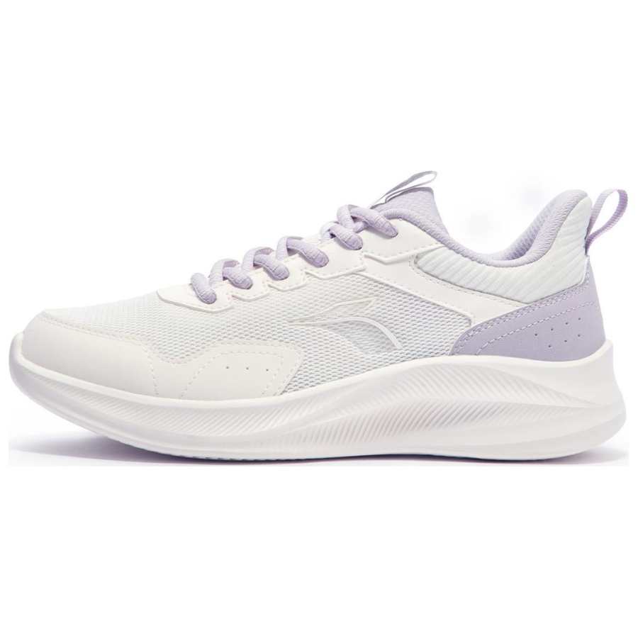 361° Cushioning Breathable Cushioning Breathable Low top Running Shoes Women's White Purple