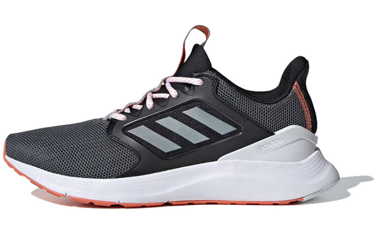 Adidas Adidas Energyfalcon X Slip Resistant Lightweight Non slip Lightweight Mid top Running Shoes Women's Black Gray Red