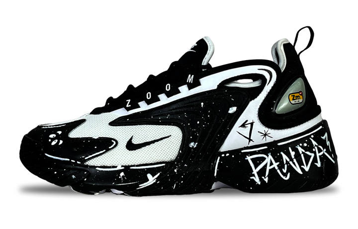 Nike Nike Zoom 2K Mid top Running Shoes Unisex Black
