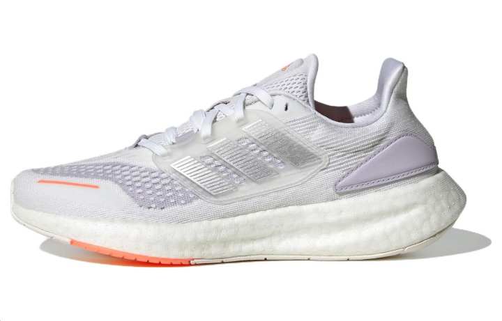Adidas Adidas Pureboost 22 Fabric Low top Running Shoes Women's White Silver