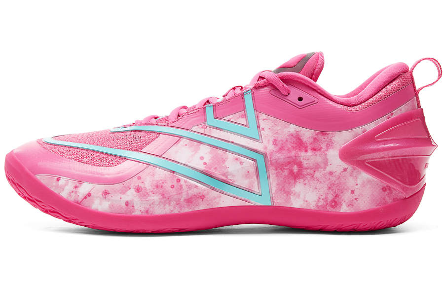 PEAK Taichi General Cushioning Slip Resistant Abrasion Resistant Impact Resistant Basketball Shoes Men's Rose