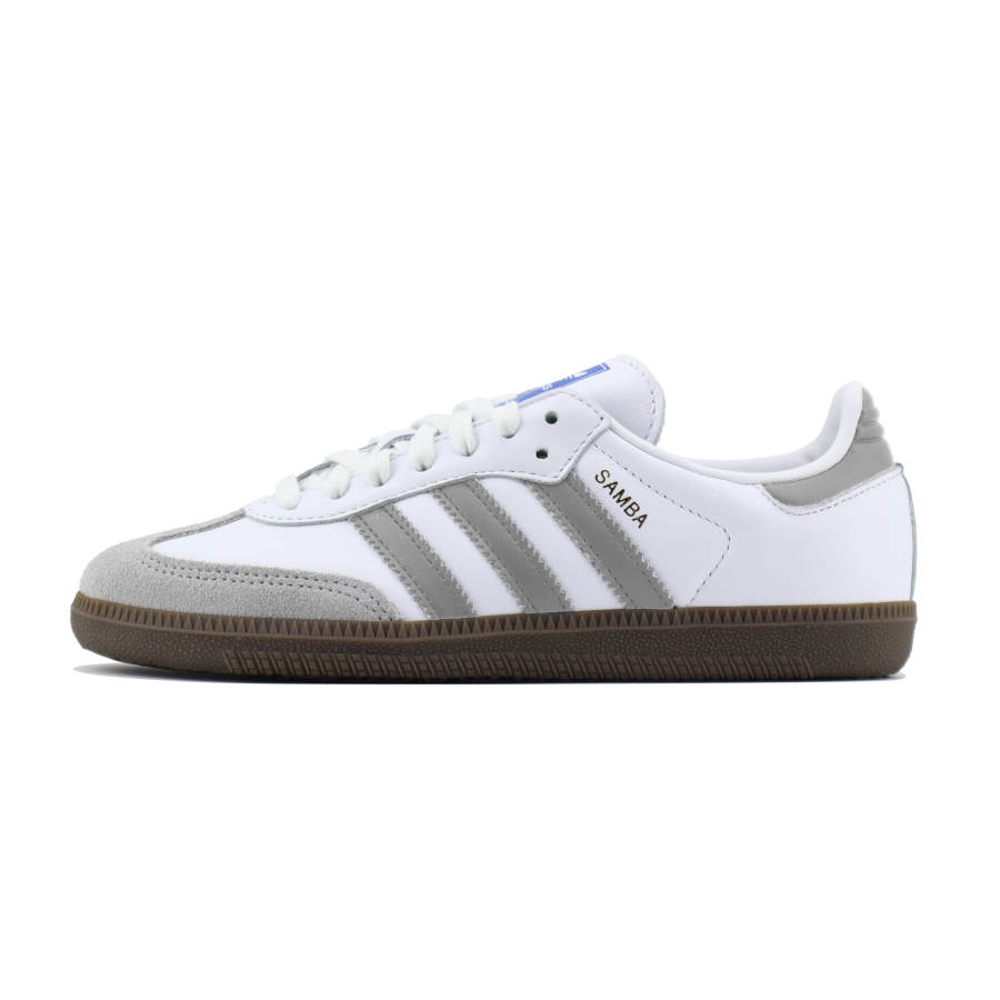 Adidas Originals SAMBA OG Low top Skateboard Shoes Unisex White Gray