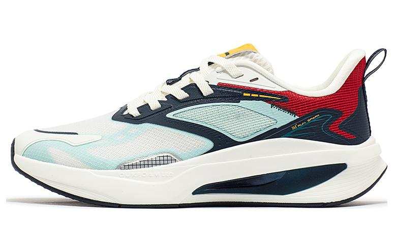 361° Cushioning, Wear Resistant Low top Running Shoes Men's White Blue