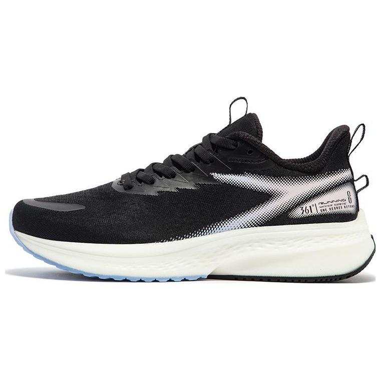 361° Cushioning, Wear Resistant Low top Sprint Running Shoes Women's Black White