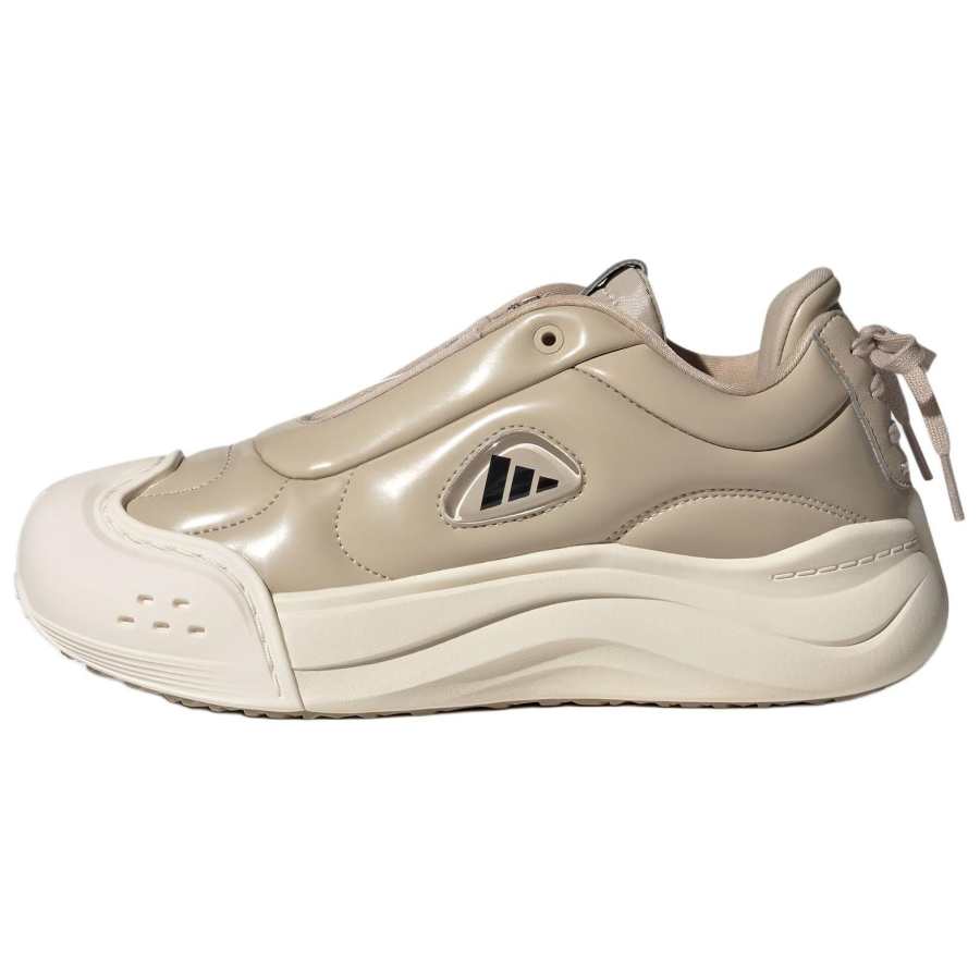Adidas Adidas MAXXCOURT FOS Q4 Comfortable Slip Resistant Abrasion Resistant Low top Casual Shoes Women's Umber White