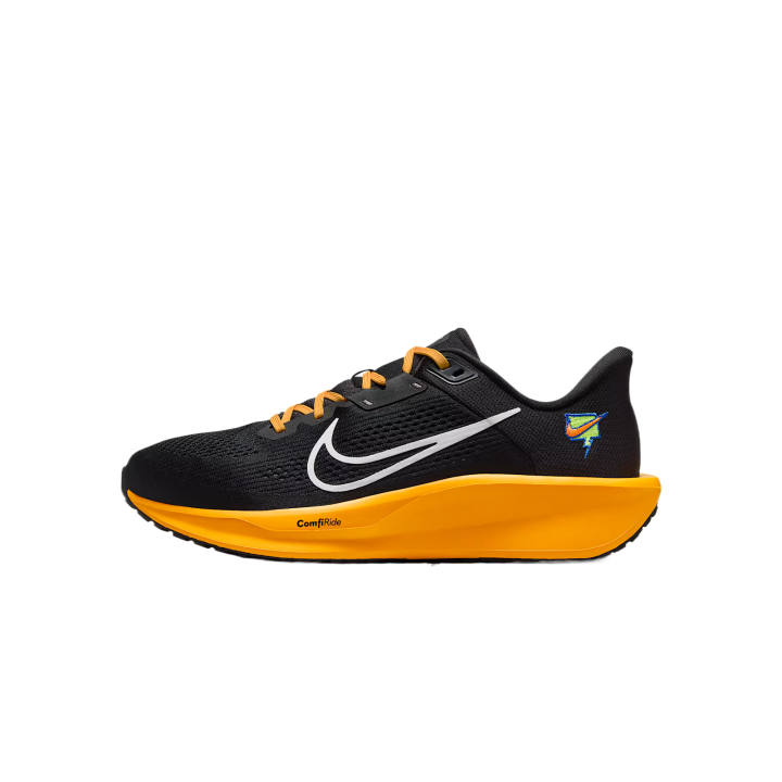 Nike Nike Quest 6 Fabric Cushioning Abrasion Resistant Breathable Low top Running Shoes Men's Black