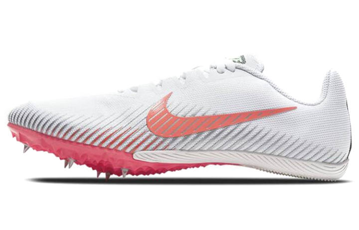 Nike Nike Air Zoom Rival M 9 Spikes 'White Flash Crimson'