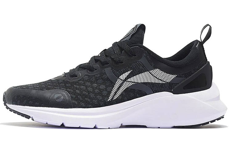 Li-Ning Li Ning YunQue Textile, Synthetic Leather Cushioning Slip Resistant Abrasion Resistant Low top Casual Shoes Women's