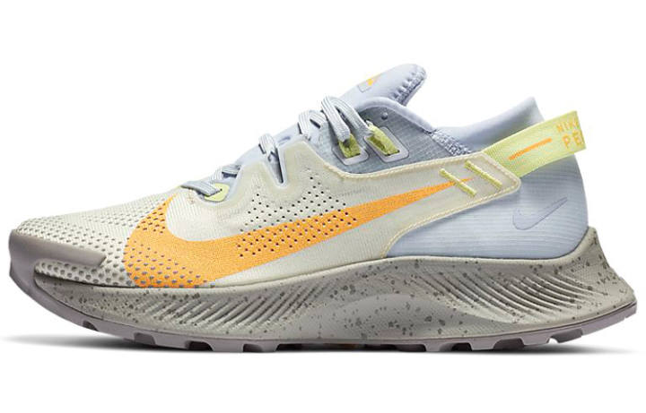 Nike Nike Pegasus Trail 2 Pure Platinum Fossil Laser Orange Women's