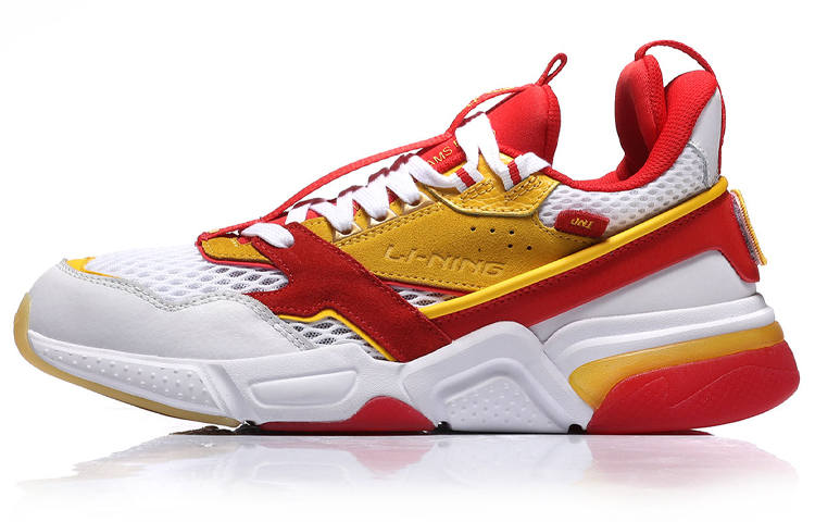 Li-Ning Li Ning Journey Cushioning Slip Resistant Abrasion Resistant Breathable Lightweight Low top Running Shoes Women's