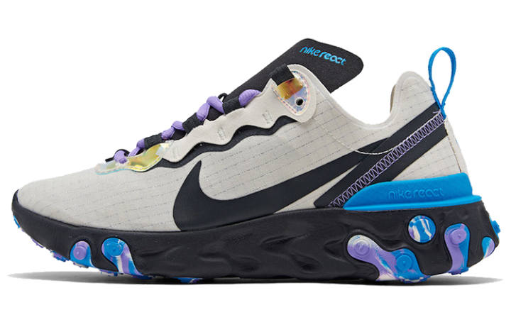 Nike Nike React Element 55 Off Noir Blue Women's