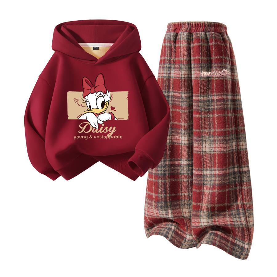 Disney Kids Tang Suits Hooded Thickened
